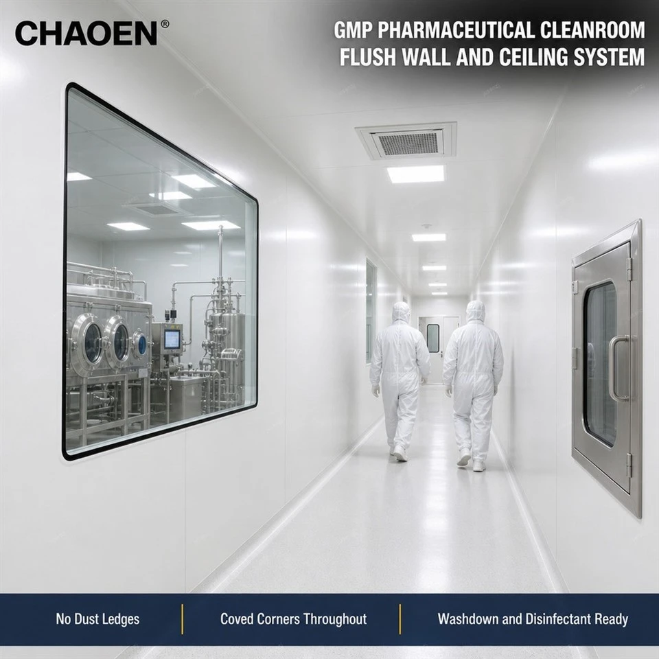 Anti-Bacterial Aluminium Honeycomb Panel For Cleanroom Wall Ceiling-CHAOEN best Anti-Bacterial Aluminium Honeycomb Panel For Cleanroom Wall Ceiling-CHAOEN best