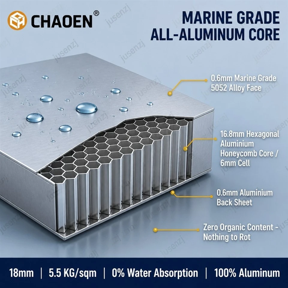 Anti-Decay Durable Marine Coastal Aluminum Honeycomb Panels Supplier factory Anti-Decay Durable Marine Coastal Aluminum Honeycomb Panels Supplier factory