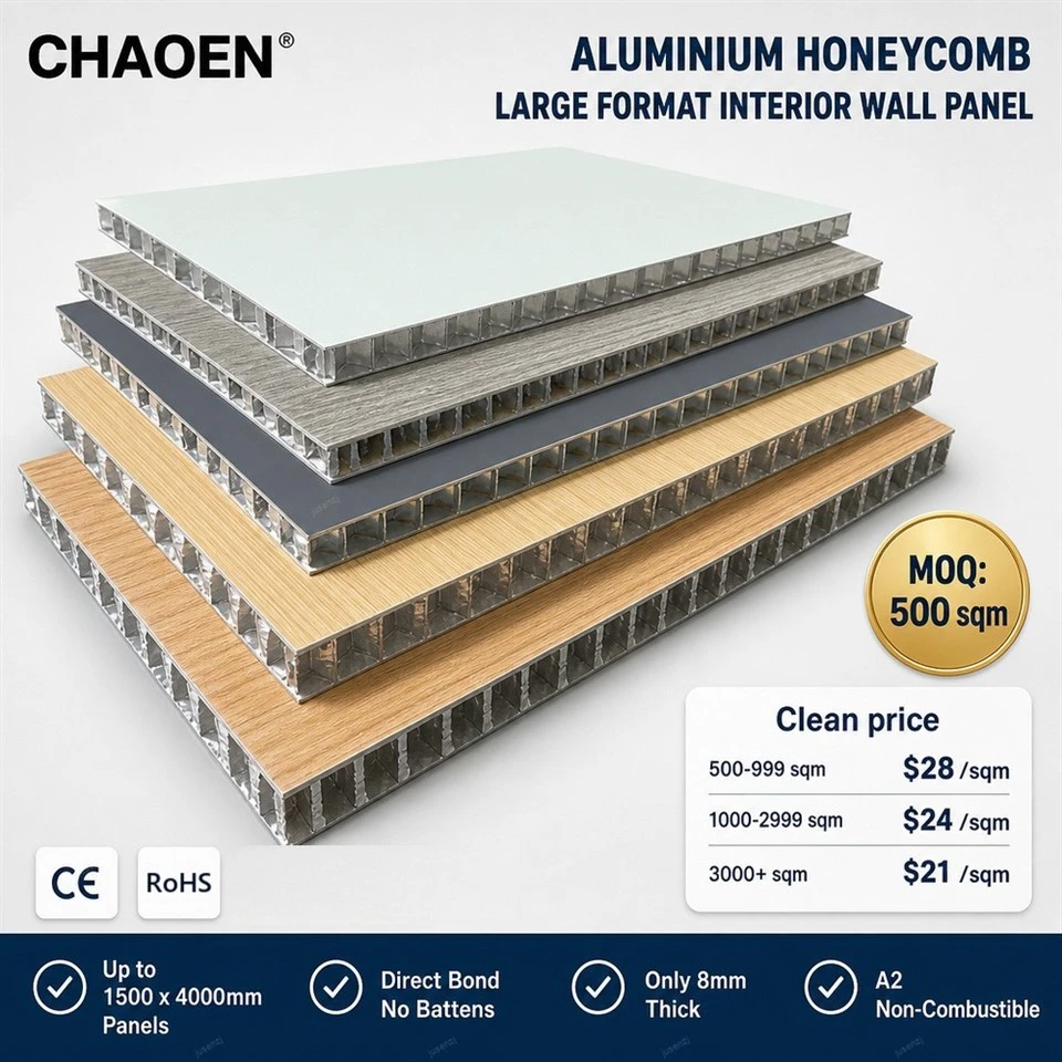 Customized Large Format Aluminium Honeycomb Interior Wall Panel suppliers Customized Large Format Aluminium Honeycomb Interior Wall Panel suppliers