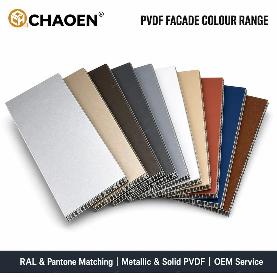 Weather Resistant PVDF Aluminum Honeycomb Panels For Curtain Wall & Facade suppliers Weather Resistant PVDF Aluminum Honeycomb Panels For Curtain Wall & Facade suppliers